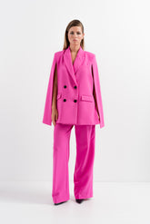 Pantalón ancho fucsia
